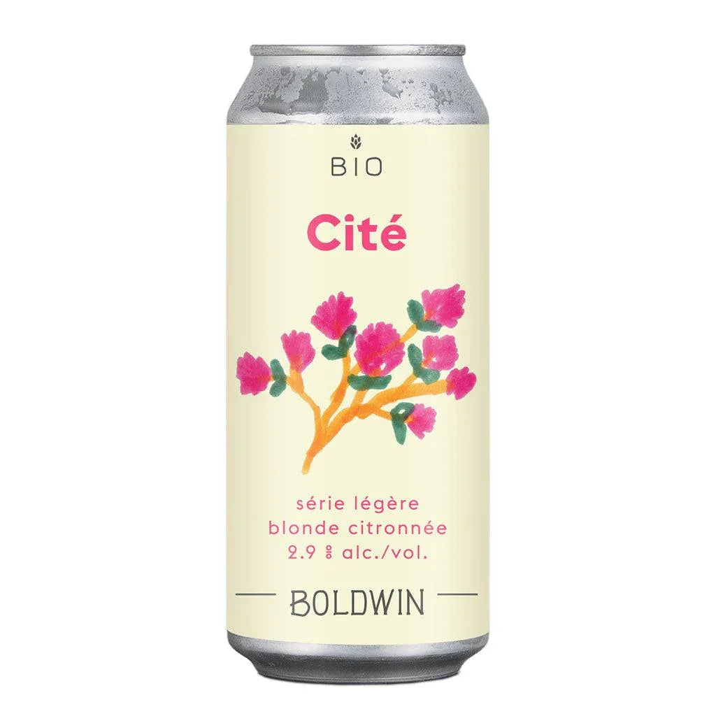 Boldwin Organic Lemon Blonde Cité Beer