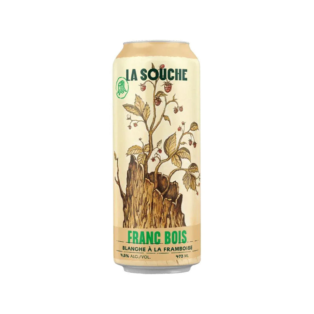 La Souche Franc Bois Blanche Raspberry Beer - La Boite à Grains