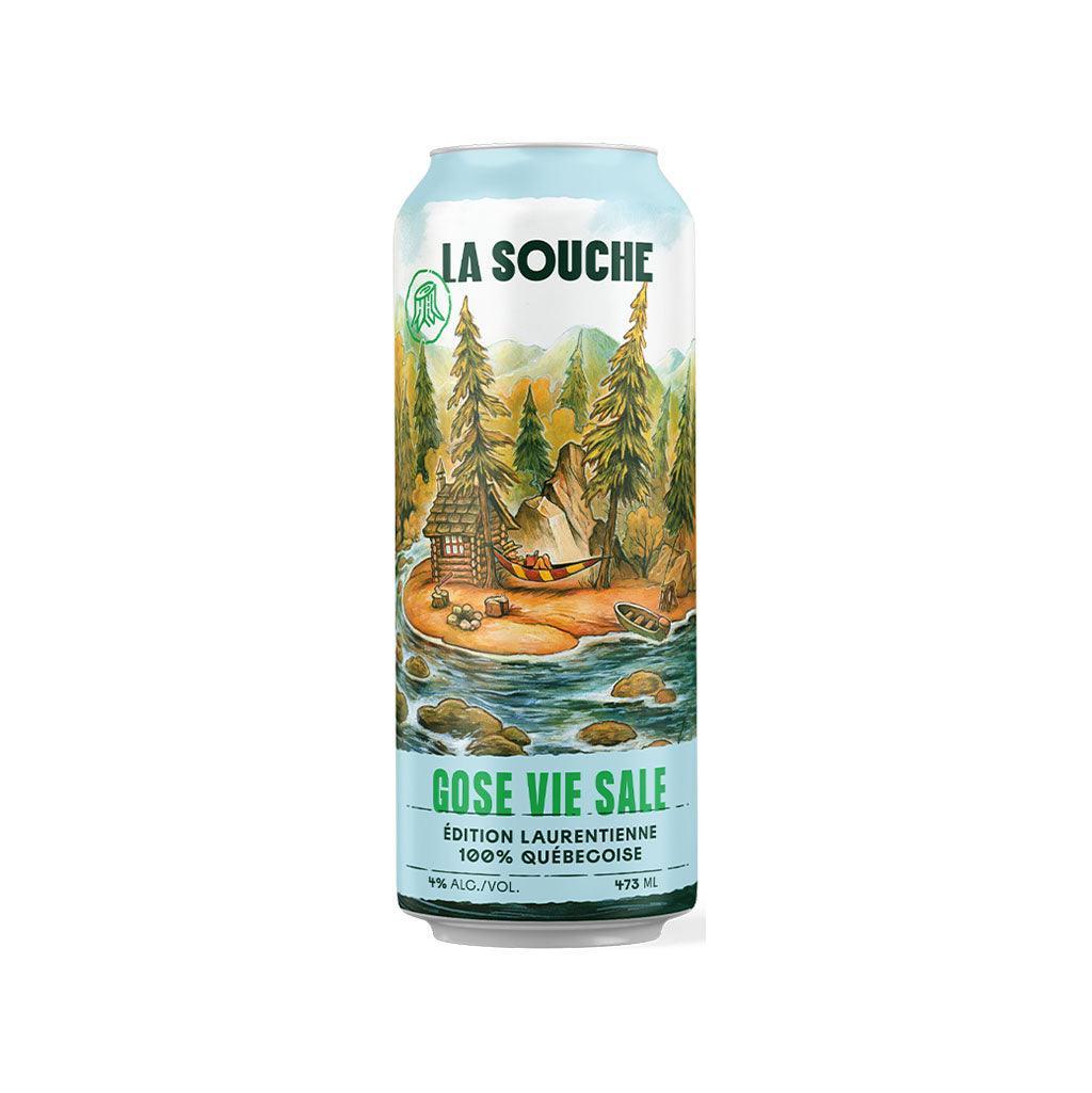 Gose Vie Sale Beer Laurentian Edition 100% Quebecois La Souche - La Boite à Grains