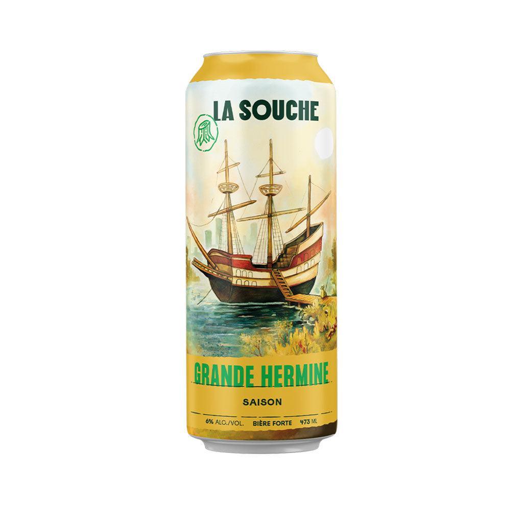 Grande Hermine Saison La Souche Beer - La Boite à Grains