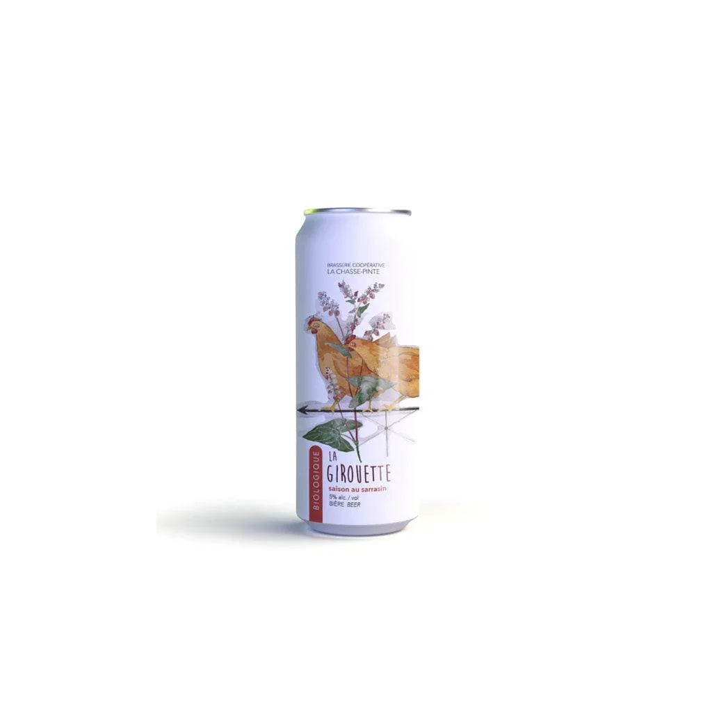 La Girouette Saison Beer with Organic Buckwheat La Chasse-Pinte - La Boite à Grains
