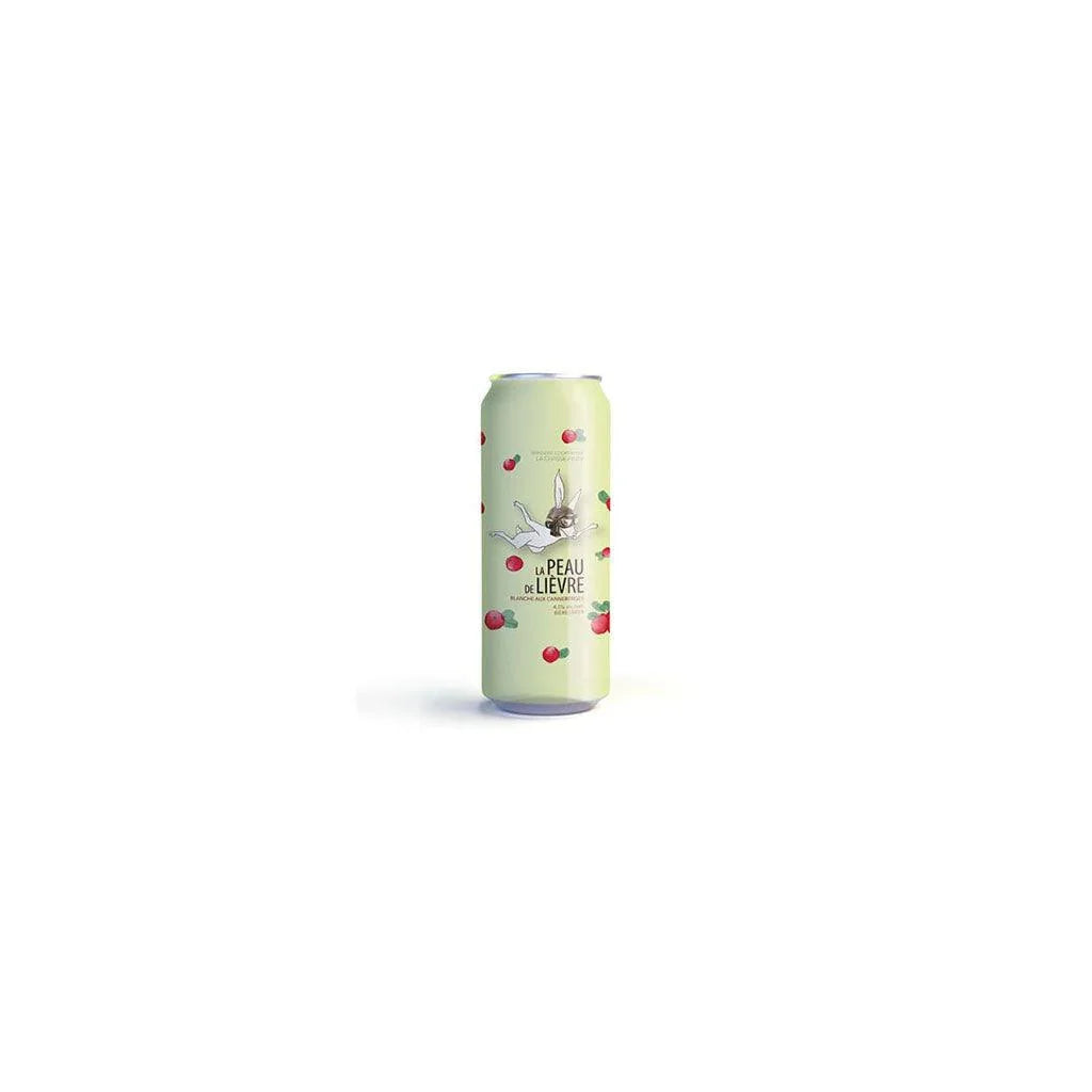 White Hare Skin Beer with Cranberries La Chasse-Pinte - La Boite à Grains