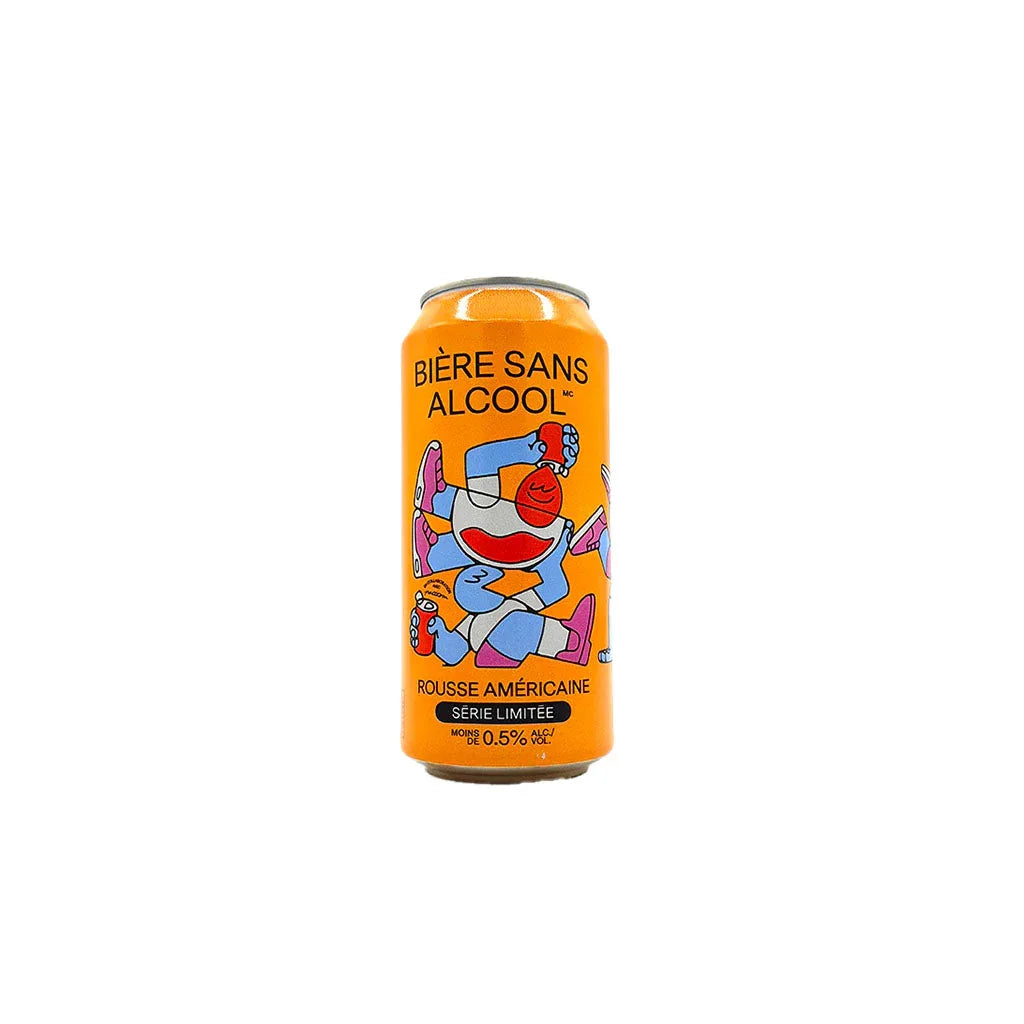 American red non-alcoholic beer - La Boite à Grains