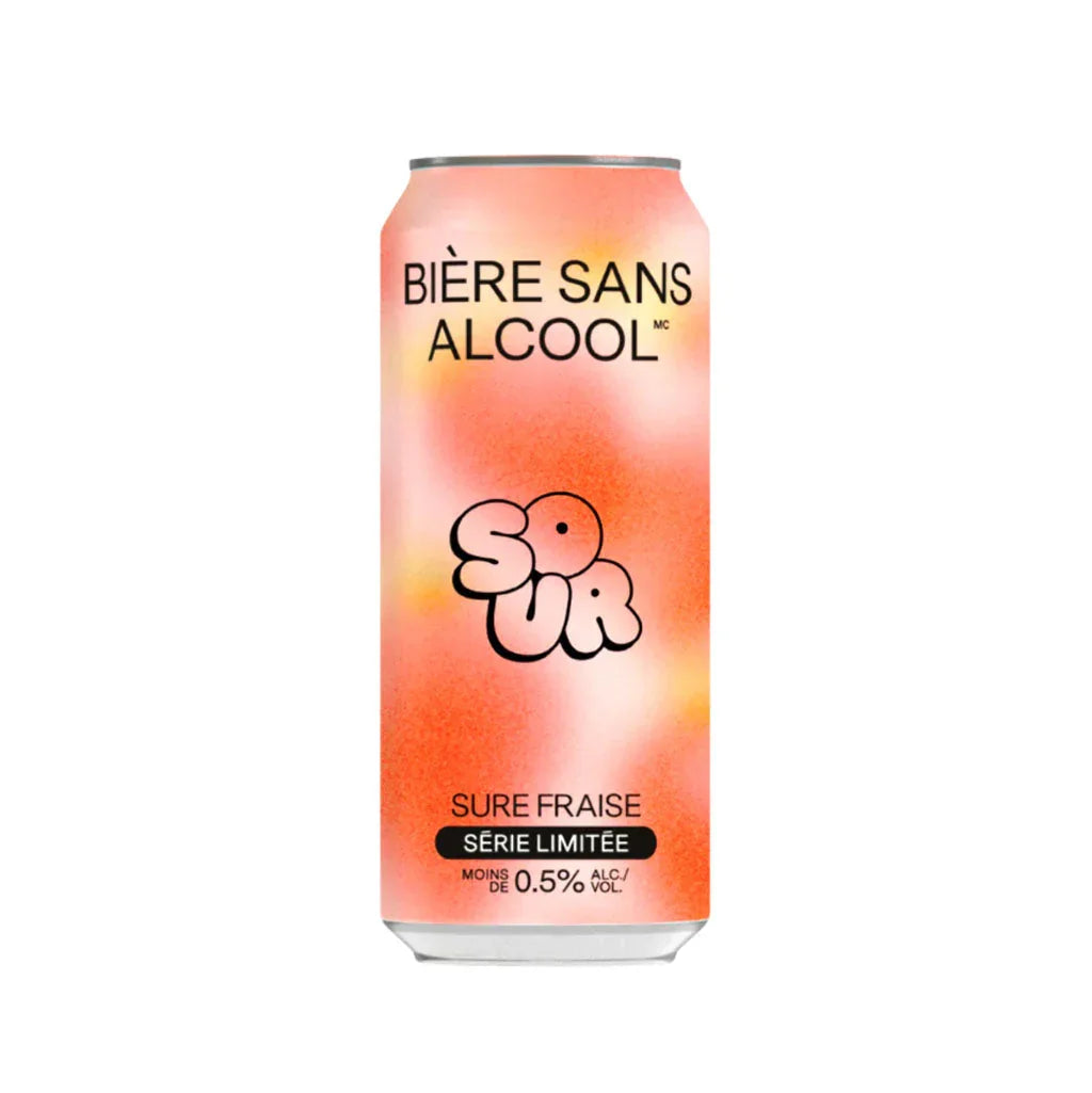 bière sure fraise sans alcool - La Boite à Grains