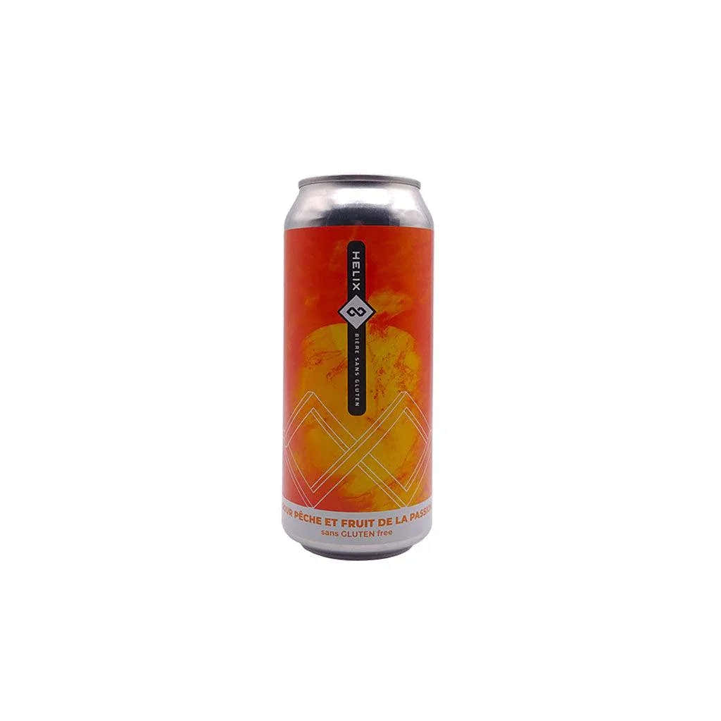Helix Gluten Free Peach and Passion Fruit Sour Beer - La Boite à Grains