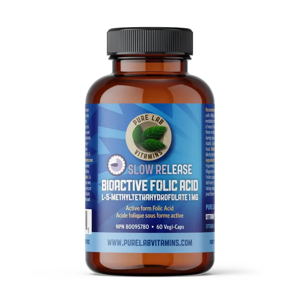 Bioactive Folic Acid Pure Lab Vitamins - La Boite à Grains