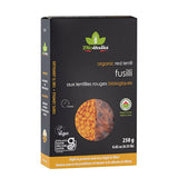 Bioitalia Fusilli sans gluten aux lentilles rouges biologiques 250 g - La Boite à Grains