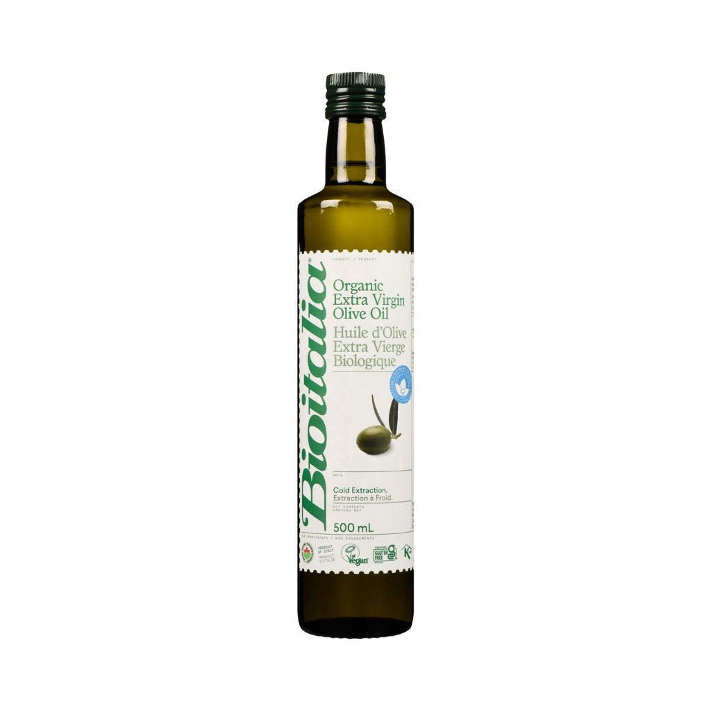 huile d'olive extra vierge biologique Bioitalia - La Boite à Grains