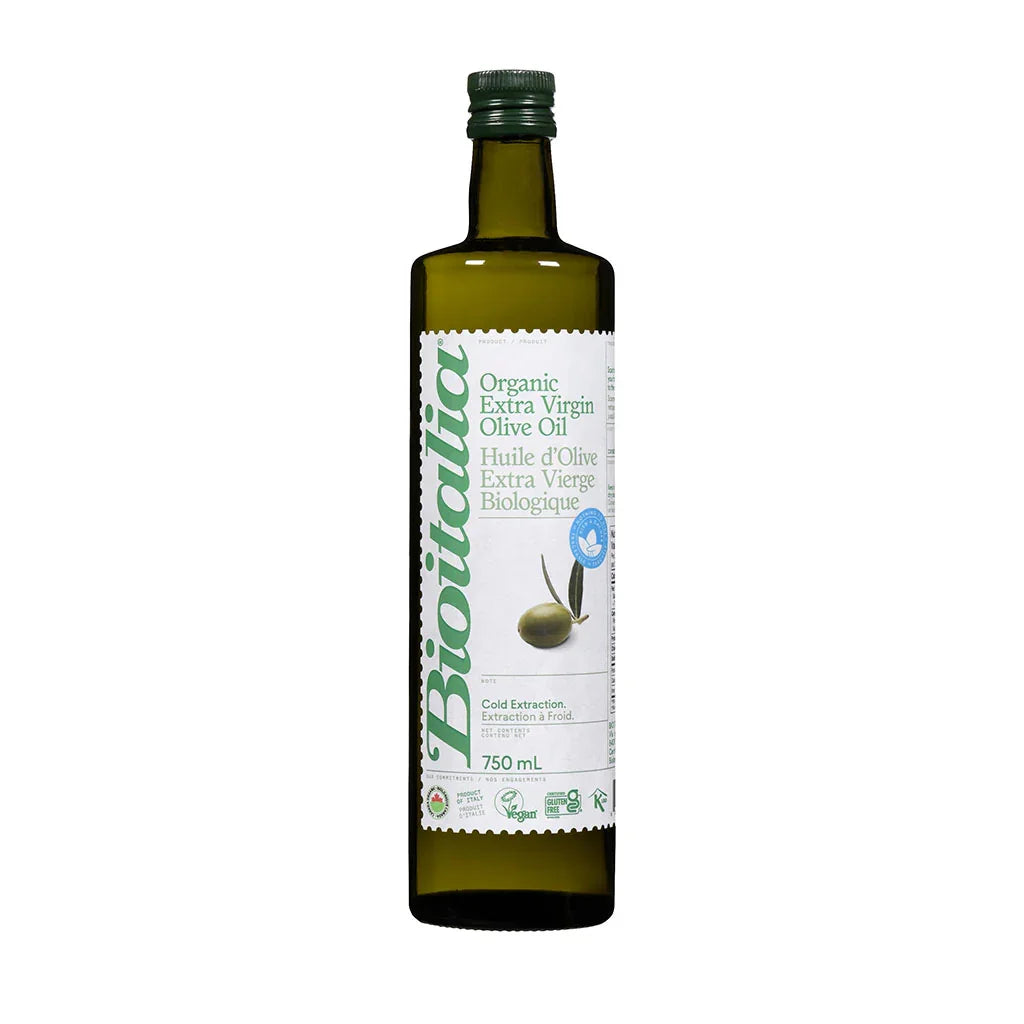 huile d'olive extra vierge biologique Bioitalia - La Boite à Grains
