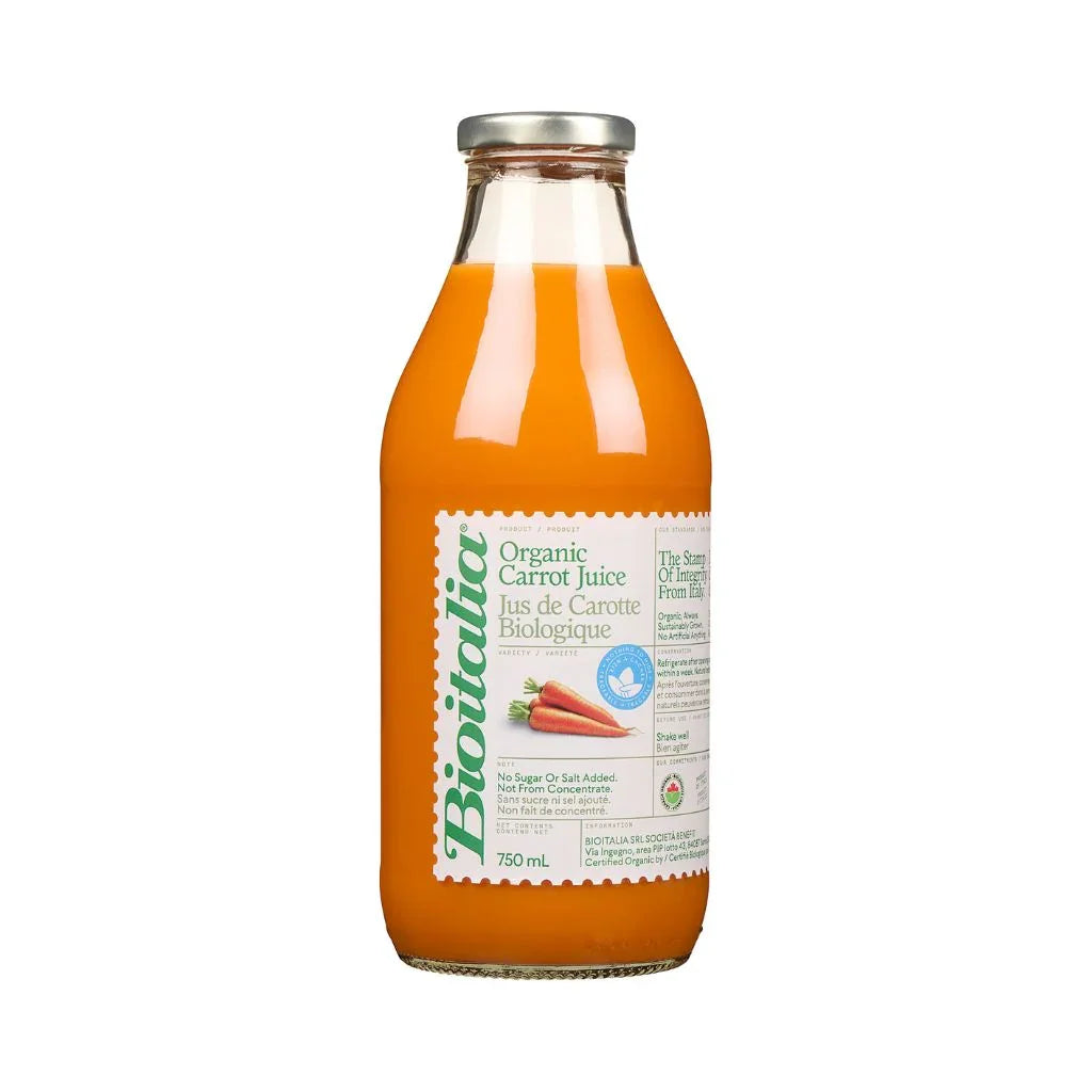 jus de carotte biologique Bioitalia - La Boite à Grains