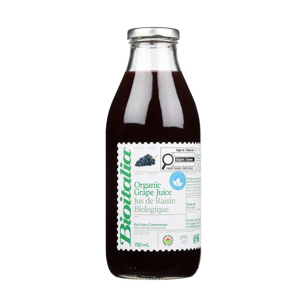 jus de raisin biologique Bioitalia - La Boite à Grains