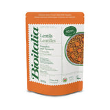 lentilles avec citrouille et curcuma biologique Bioitalia - La Boite à Grains