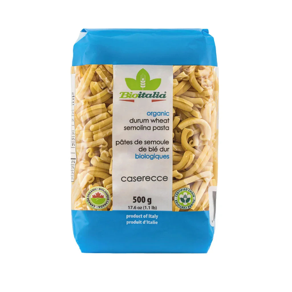 bioitalia caserecce organic 500 ml - La Boite à Grains