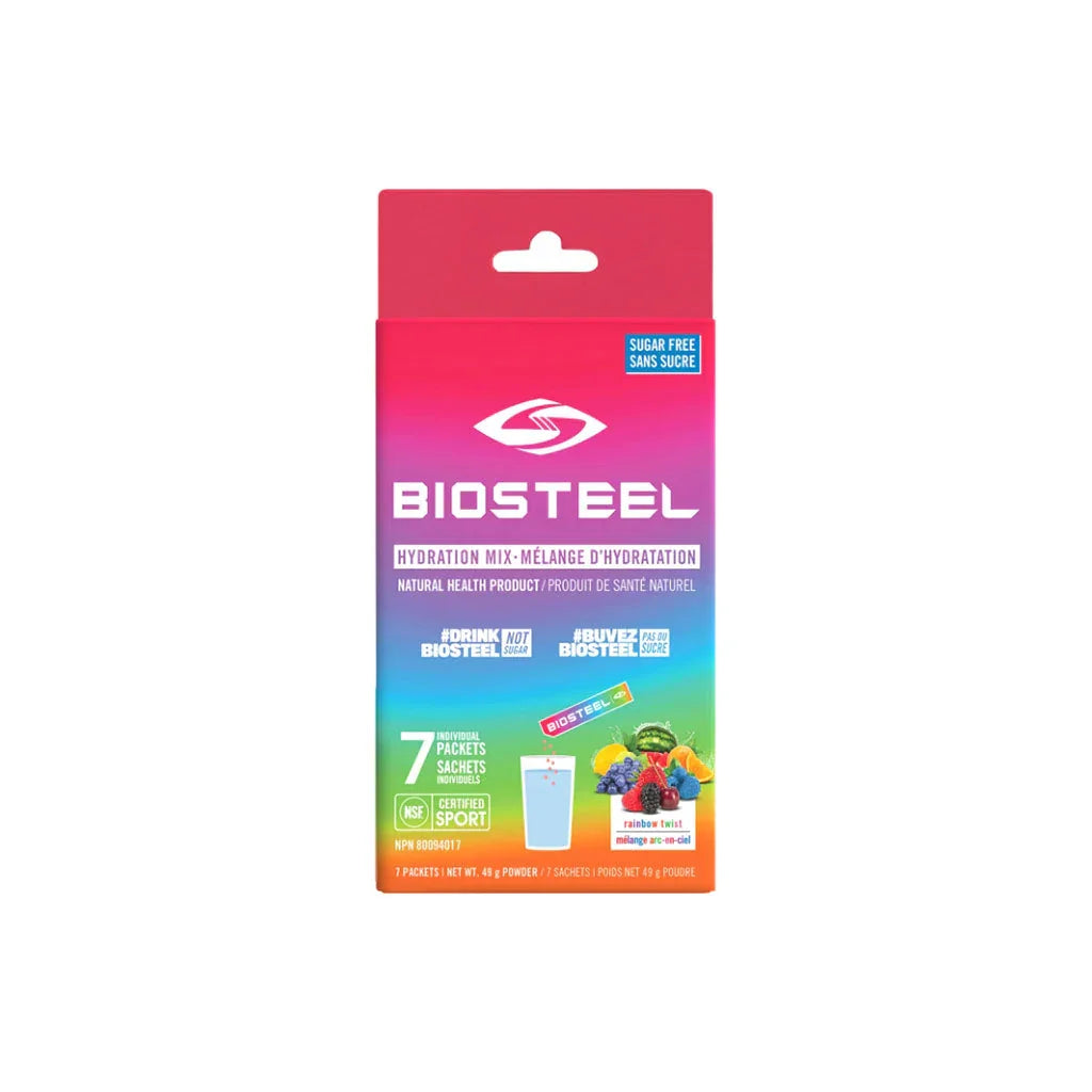 biosteel mélange hydratation arc en ciel 7 sachets 49 g