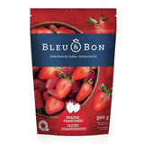 fraises tranchées surgelées du Québec Bleu & Bon - La Boite à Grains