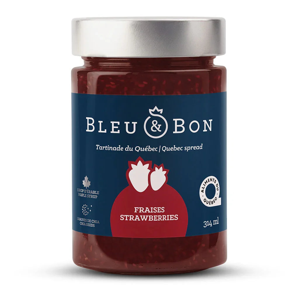 Quebec strawberry spread - La Boite à Grains