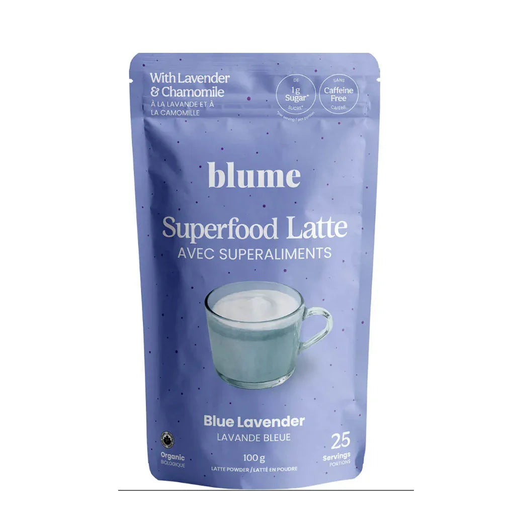 Blume Blue Lavender Superfood Latte - La Boite à Grains