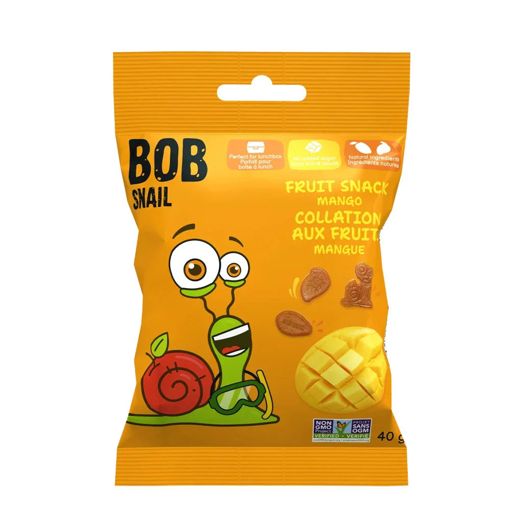 Bob snail collation aux fruits mangue 40 g - La boite a grains