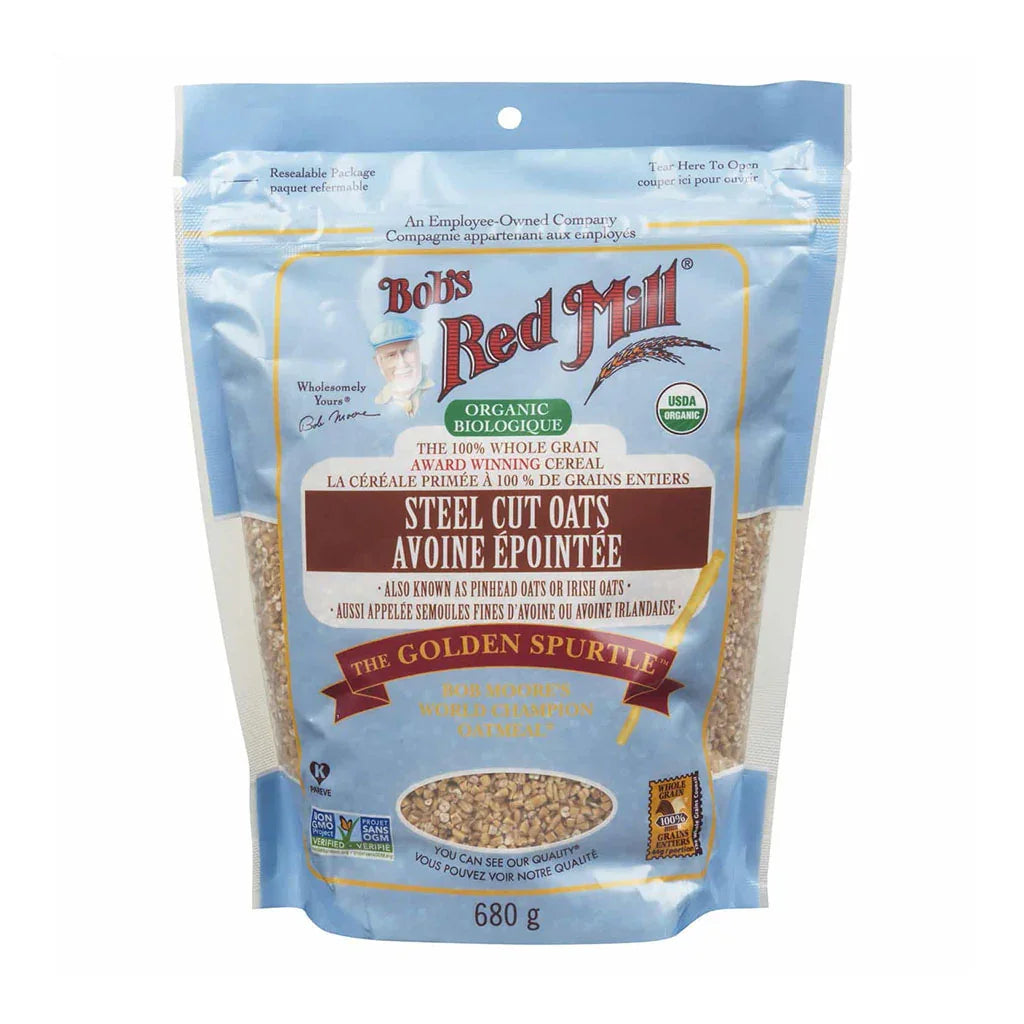 Bob's Red Mill Organic Steel Steel Oats - La Boite à Grains