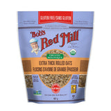 bob's red mill organic gluten-free thick oat flakes 907 g