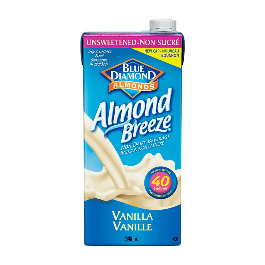 Almond Breeze Unsweetened Soy-Free Vanilla Almond Drink - La Boite à Grains