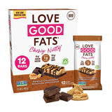 Box of 12 Love Good Fats Chewy Nutty Chocolate Peanut Bars