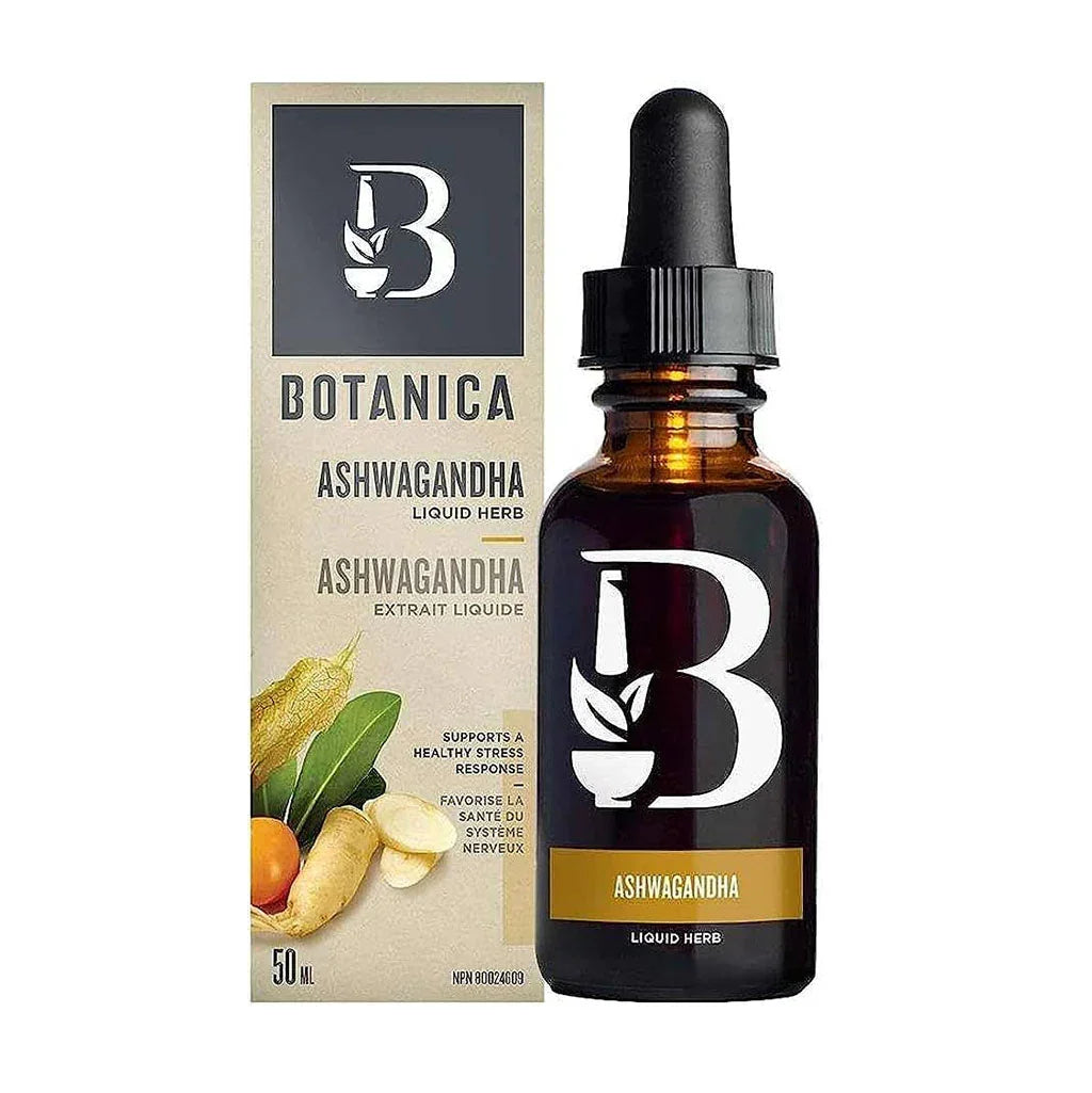 botanica ashwagandha liquid extract 50 ml