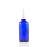 Bouteille Bleu Cobalt avec Vaporisateur pour Huiles Essentielles La Boite à Grains - La Boite à Grains