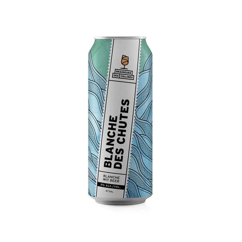 brasseurs des collines bière blanche des chutes 473 ml