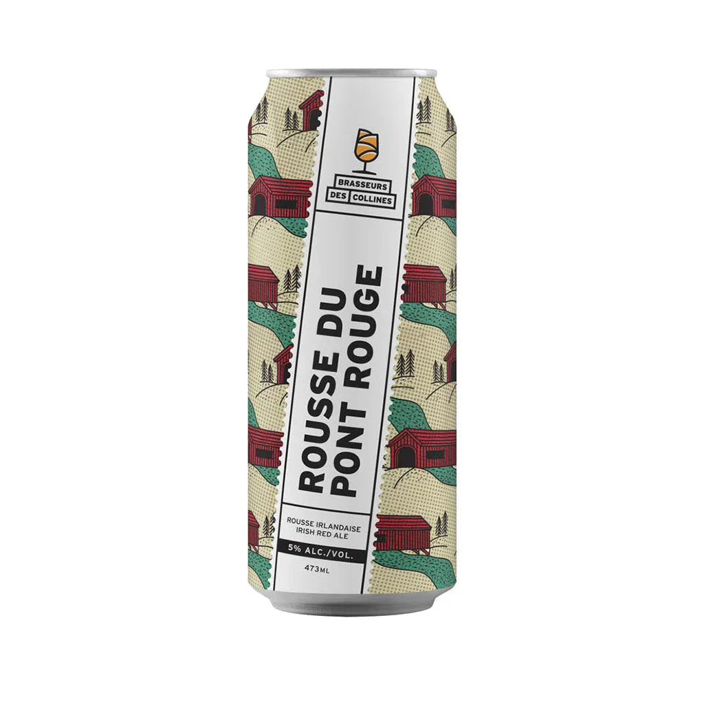 Brasseurs des Collines Rousse du Pont Irish Red Rousse Beer 473 ml