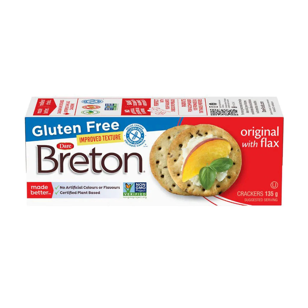 original with flax gluten free crackers Breton - La Bopite à Grains
