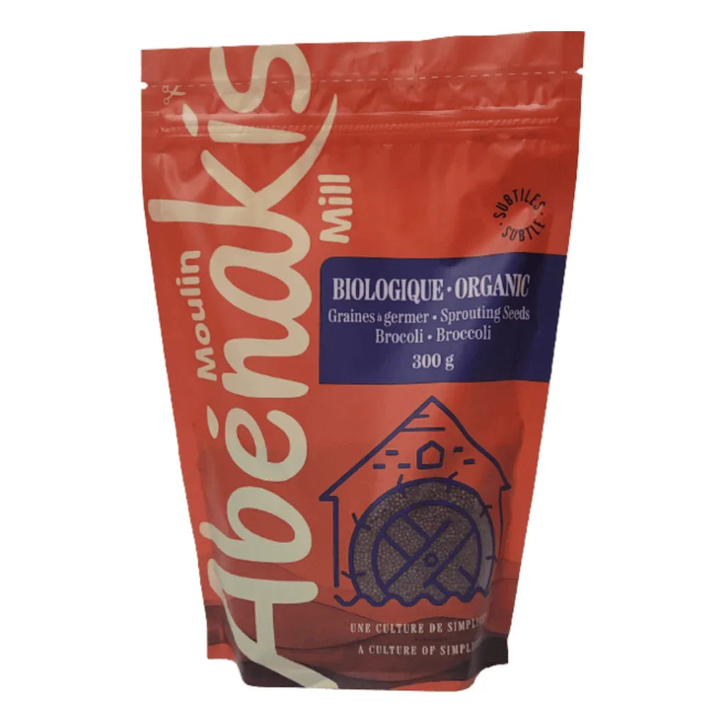 Brocoli à Germer Biologique Moulin Abénakis - La Boite à Grains