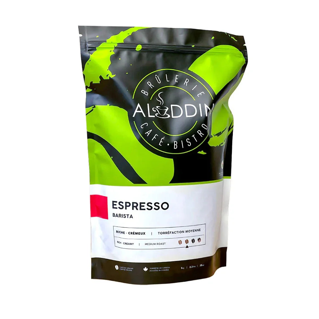 aladdin espresso barista roast medium roast 1 kg