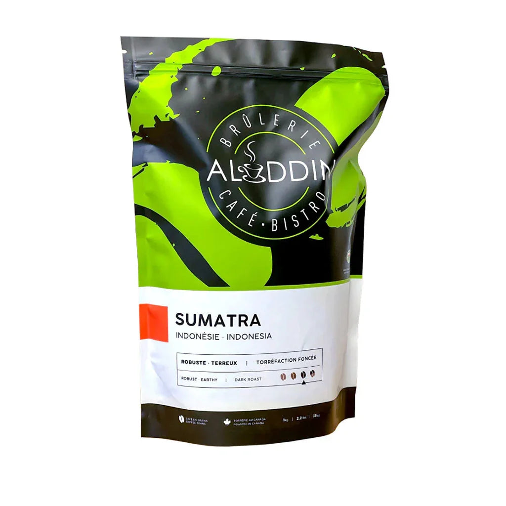roastery aladdin sumatra Indonesia dark roast 1 kg