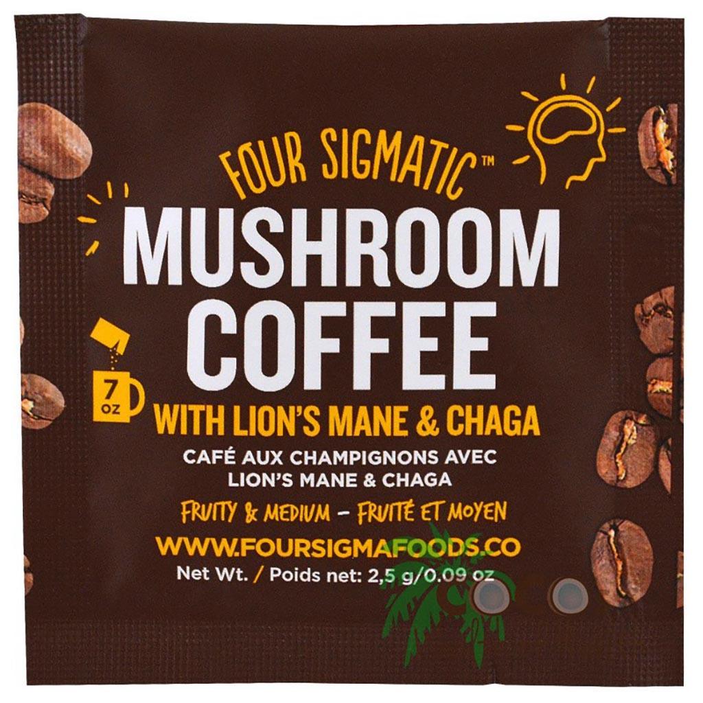 Coffee Mushroom Mix Chaga and Lion's Mane Four Sigmatic - La Boite à Grains