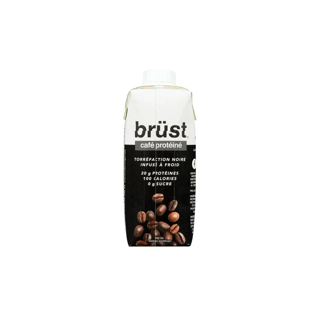 Café Protéiné Torréfaction Noire Infusé à Froid Brüst