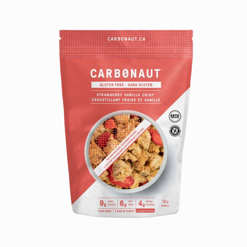 granola croustillant fraise et vanille Carbonaut - La Boite à Grains