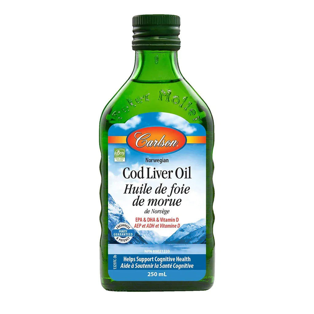 Carlson Norwegian cod liver oil - La Boite à Grains