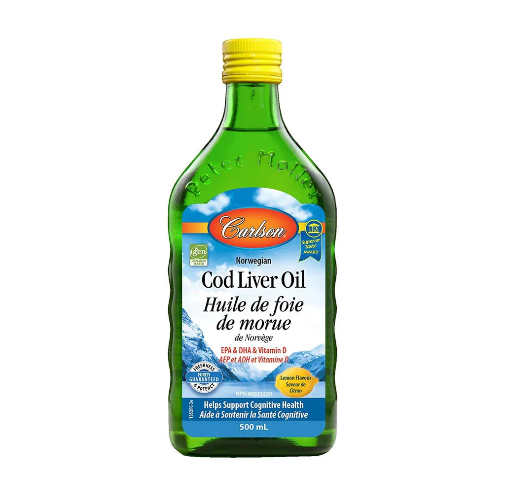 Carlson Norwegian cod liver oil - La Boite à Grains