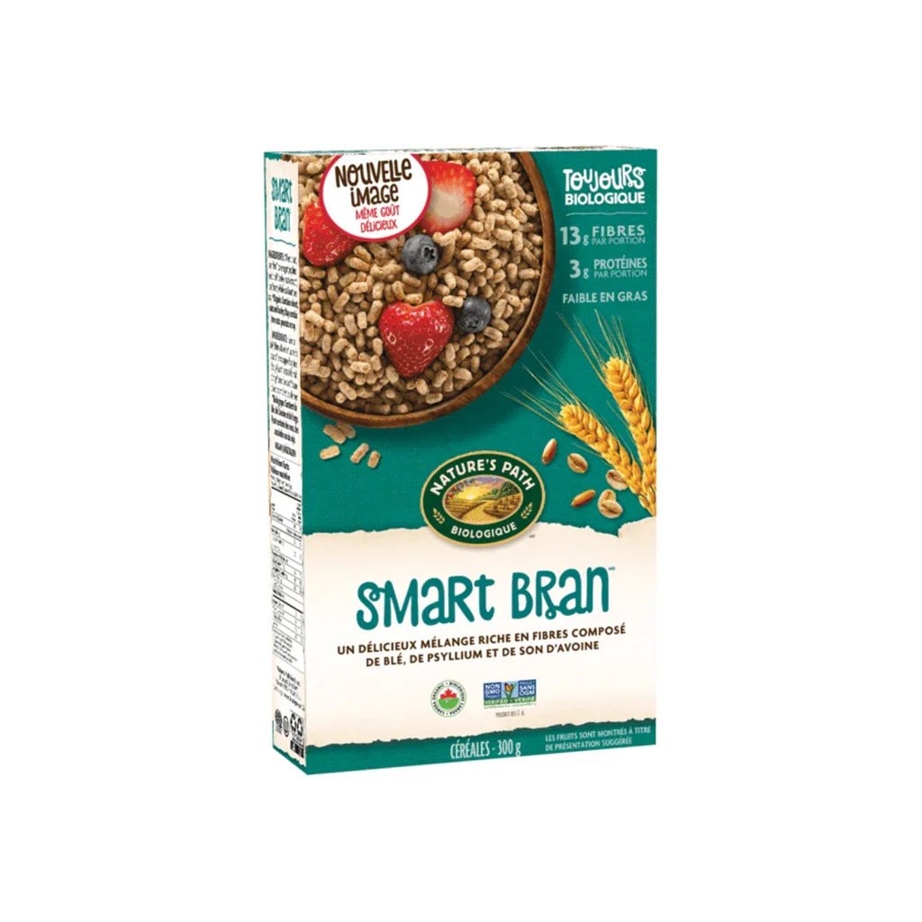 Nature's Path Smart Bran Organic Cereal - La Boite à Grains