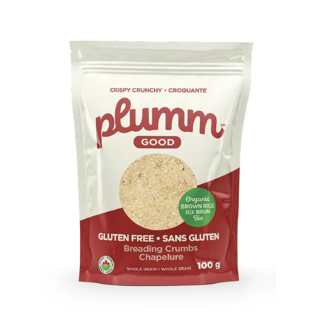 Plum-M-Good Organic Brown Rice Breadcrumbs - La Boite à Grains
