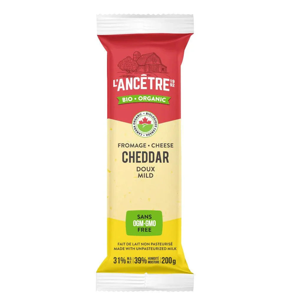 Cheddar Doux Biologique L'Ancêtre - La Boite à Grains