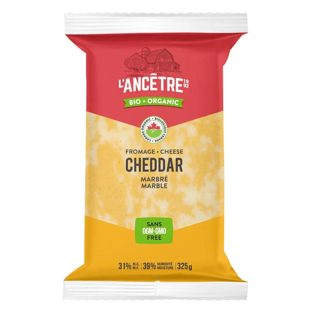 L'Ancêtre Organic Marbled Mild Cheddar - La Boite à Grains