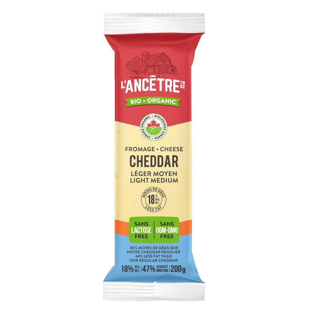 L'Ancêtre Organic Light Medium Cheddar - La Boite à Grains