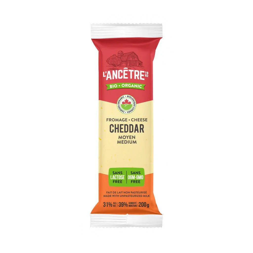 L'Ancêtre Organic Medium Cheddar - La Boite à Grains