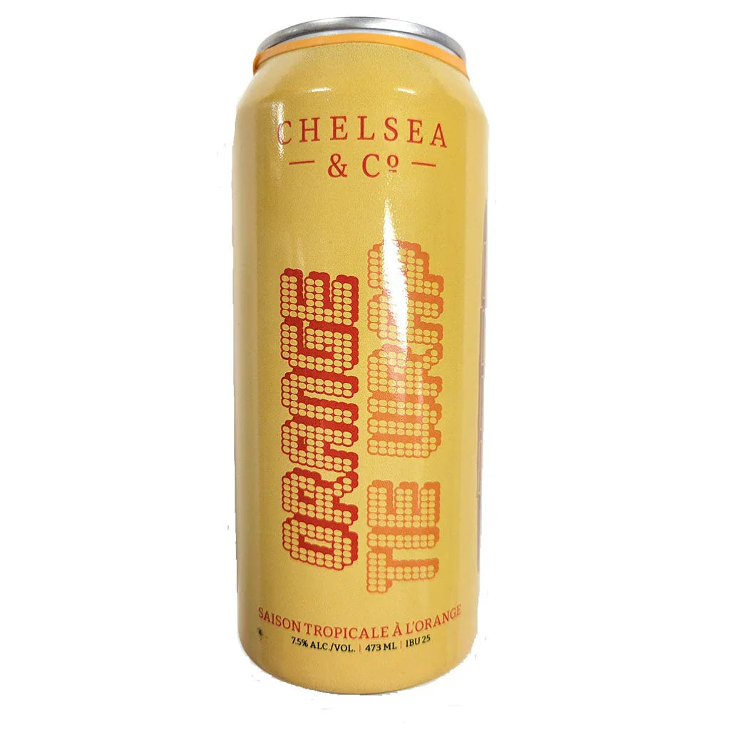 chelsea & co beer orange tie wrap tropical season orange 473 ml - La Boite à Grains