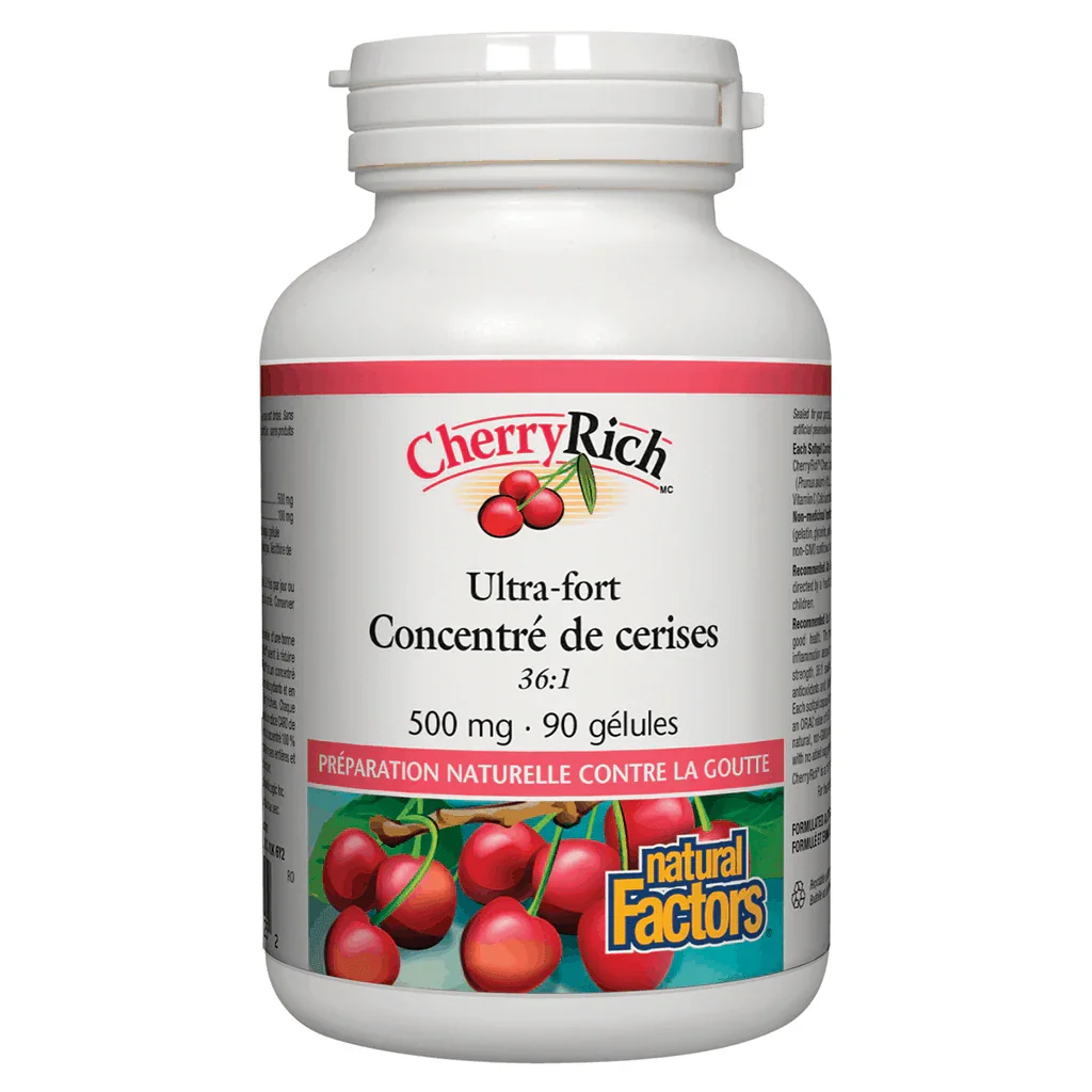 CherryRich Ultra-Strength Natural Factors - La Boite à Grains
