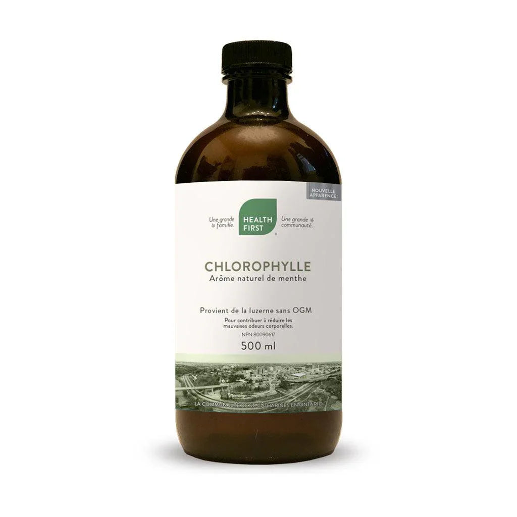 Chlorophyll Natural Mint Flavor Health First - La Boite à Grains