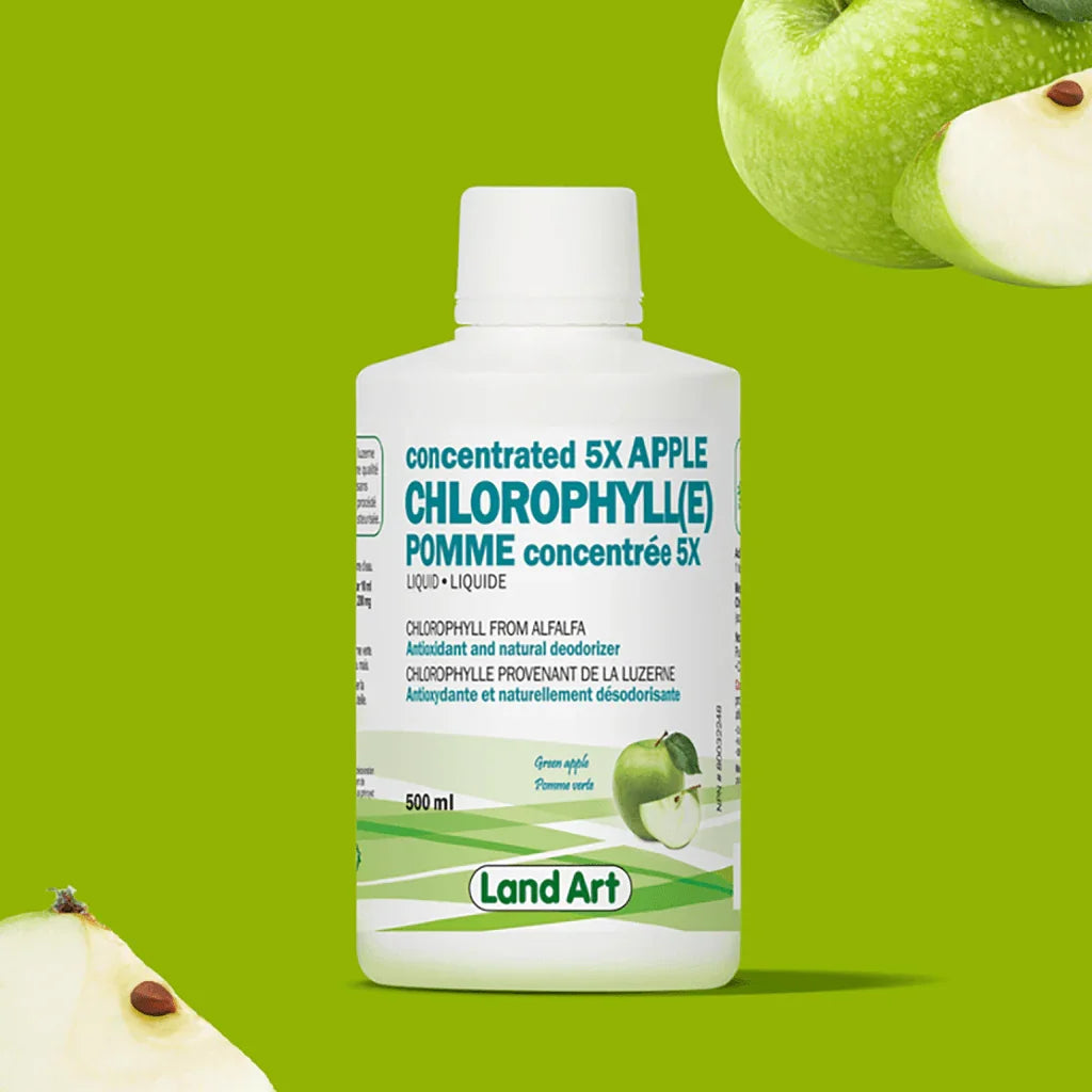 Concentrated Chlorophyll 5X Apple Land Art - La Boite à Grains
