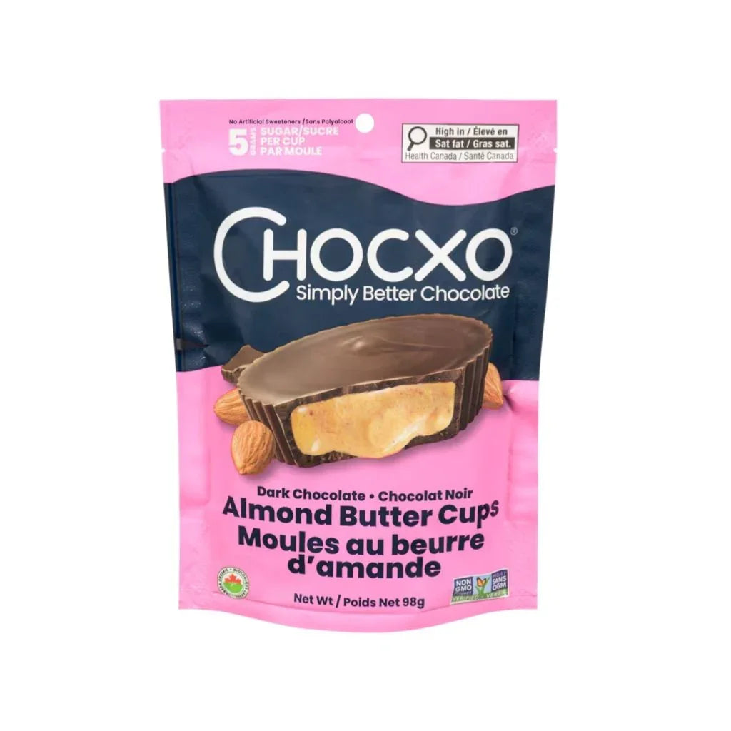 Moules au Beurre d'Amande et au Chocolat Noir Biologique ChocXO - La Boite à Grains